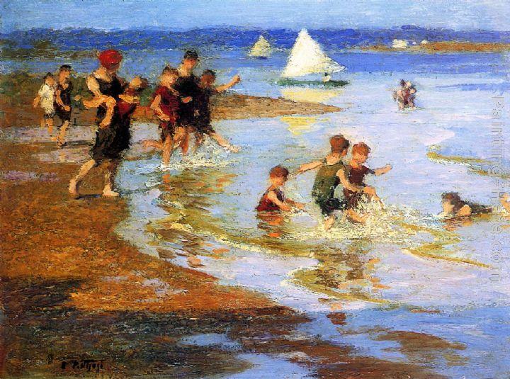 Edward Potthast Canvas Paintings page 2